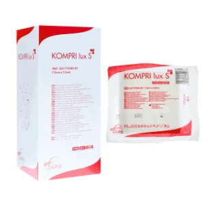 Comprese sterile tifon Kompri Lux S, 7.5 cm X 7.5 cm - 1 buc/plic