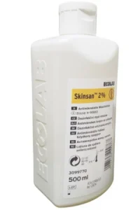 Skinsan 2% Clorhexidina - sapun dezinfectant maini si tegumente
