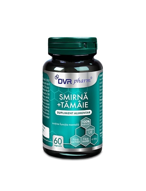 Smirna + Tamaie 60 capsule DVR Pharm