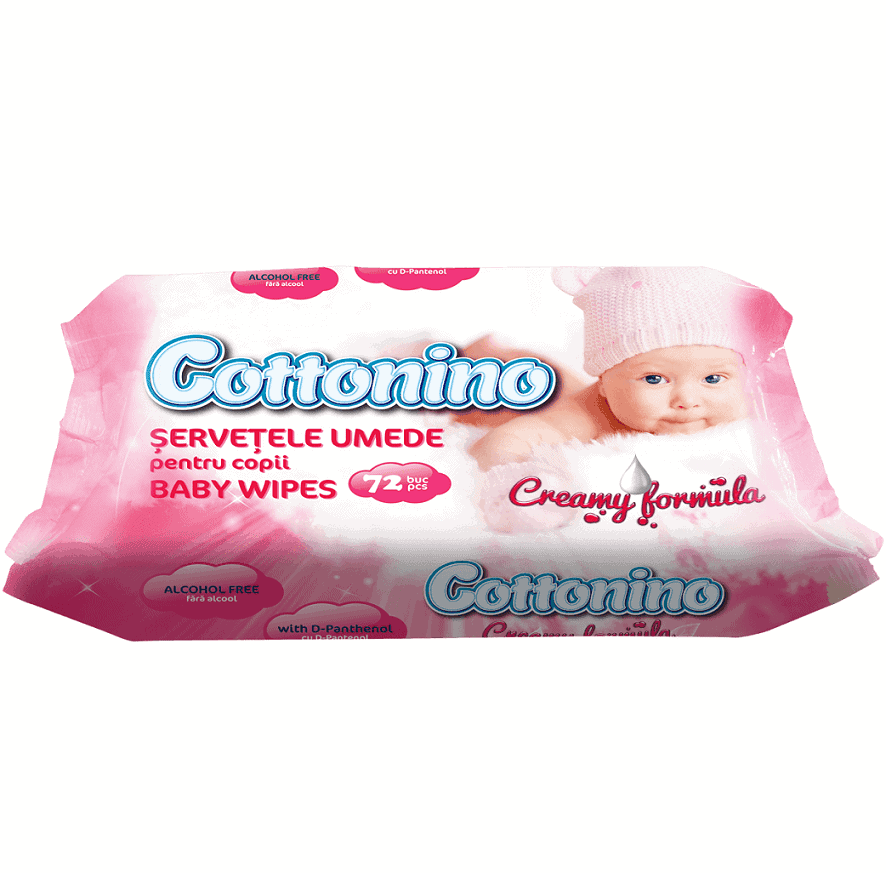 Servetele umede Cottonino