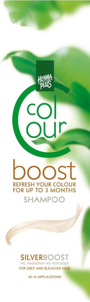 Sampon colorant, Colour Boost Silver, Hennaplus, 200 ml