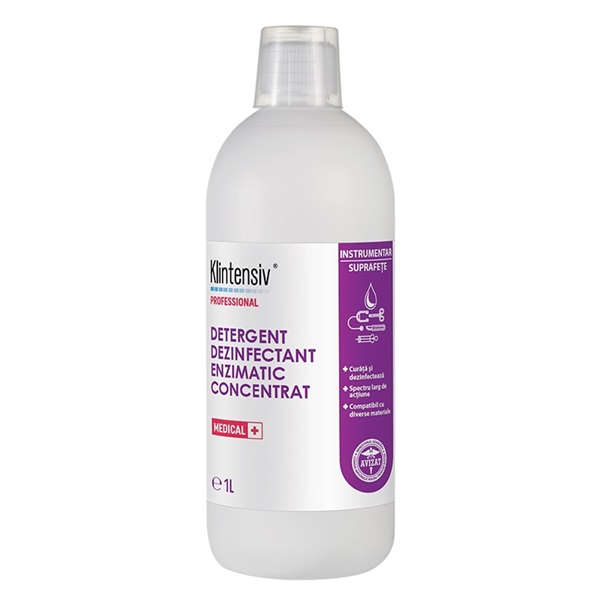 Detergent dezinfectant enzimatic concentrat Klintensiv