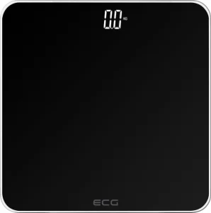 Cantar de persoane ECG OV 1821 negru, 180Kg, sticla