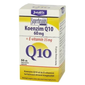 Q10 60 MG + VITAMINA E 35 MG 66 CAPS MOI JUTAVIT