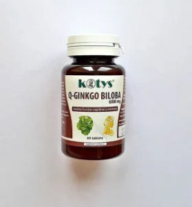 Q Ginkgo Biloba 6000 mg 60 tablete Kotys