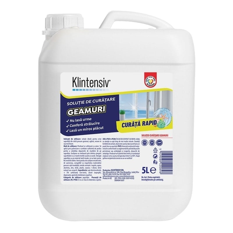 Solutie geamuri, 5 litri