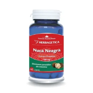 Nuca Neagra 60 capsule Herbagetica