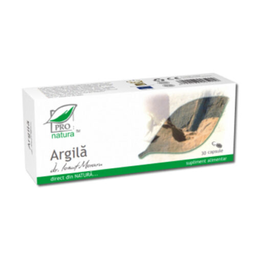 Argila 30 capsule Pro Natura