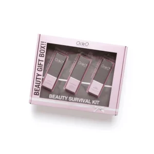 Kit Beauty Survival cu seruri concentrate de Acid Hyaluronic, Coenzima Q10 si Vitamina C