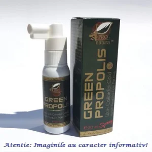 Green Propolis cu Aur Coloidal Spray 30 ml Pro Natura
