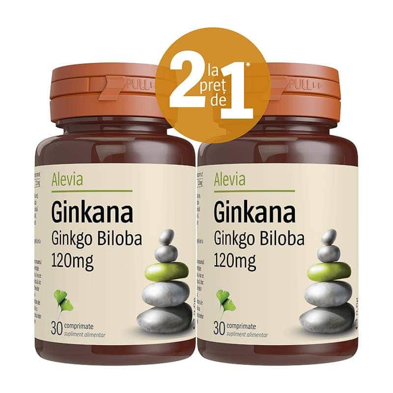 Ginkana Ginkgo Biloba 120mg Pachet