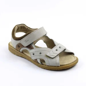 Sandale unisex , din piele naturala , gama OUTLET 1689-BEJ