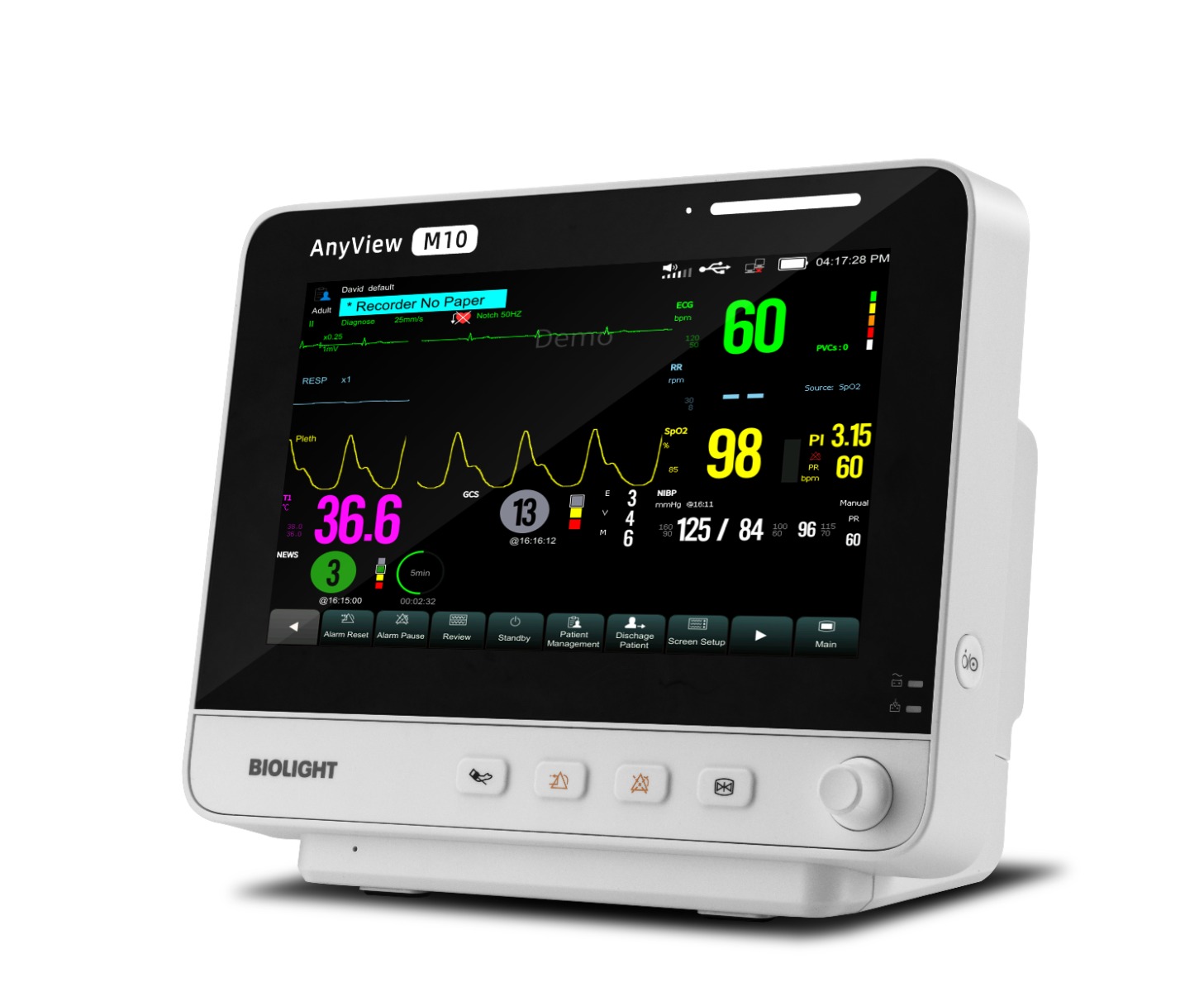 Monitor functii vitale Biolight M10