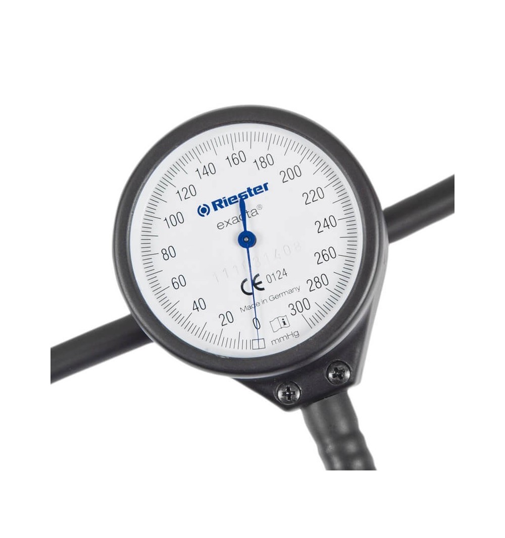 Tensiometru mecanic Riester EXACTA manseta cu 2 tuburi tip bandaj - RIE1350-102