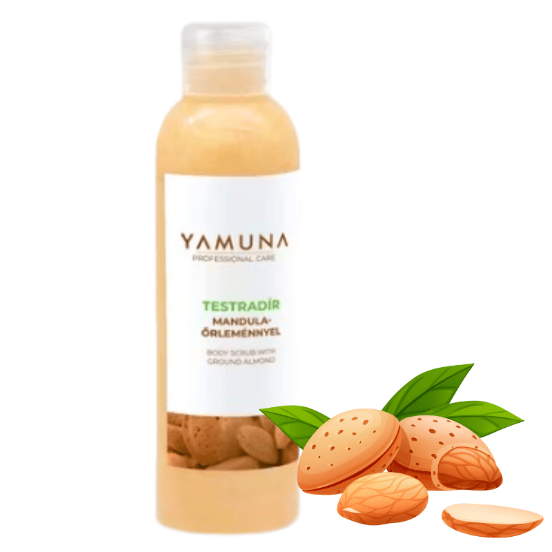 ​YAMUNA - Exfoliant corporal fin cu migdale macinate 250 ml