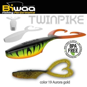 TWINPIKE 6" 15cm 24gr 3/plic 19 Aurora Gold