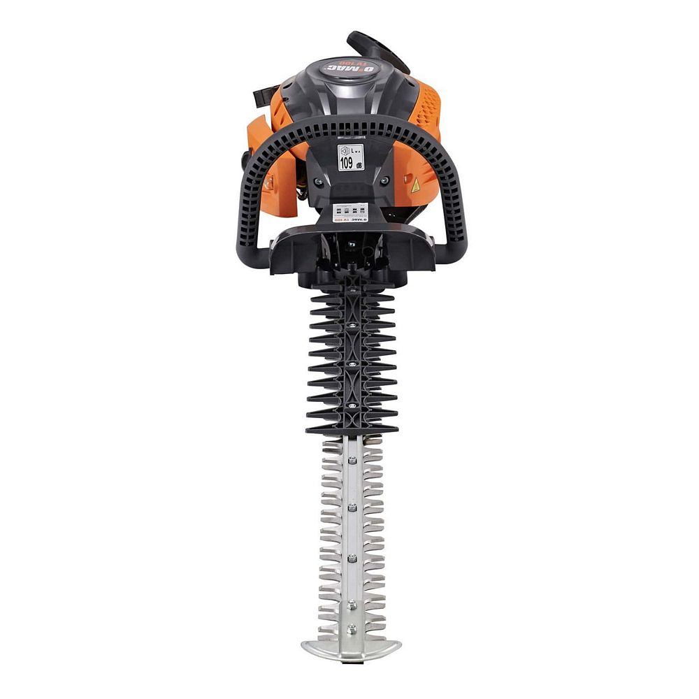 Foarfeca pentru tuns gard viu, pe benzina, motor putenic, 750 W, 1 CP, lungimea de taiere 80 cm