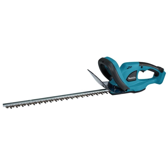 Foarfeca pentru tuns gard viu/pomi, lama cu lungime de taiere de 48 cm, design ergonomic, motor electric, fara incarcator si acumulator