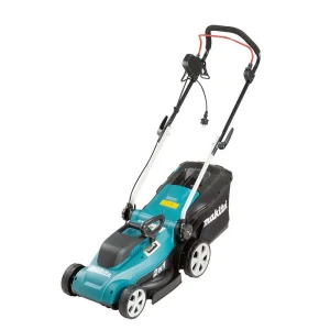 Masina de tuns iarba, electrica, suprafete medii, 400 mp, 1200 W, echipata cu cos colector 30 litri, inaltimea de taiere reglabila
