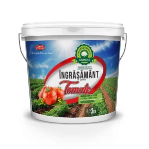 Ingrasamant pentru tomate Agrisol, continut ridicat de N, granulat, 3 kg, primavara