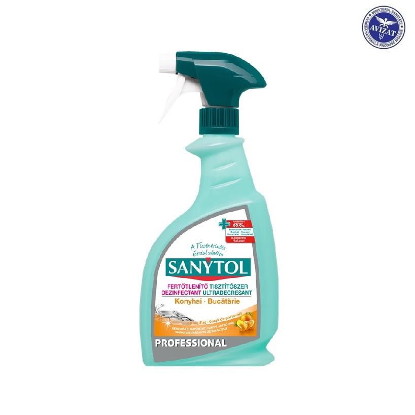 SANYTOL Dezinfectant pentru Bucatarie Professional, 750 ml
