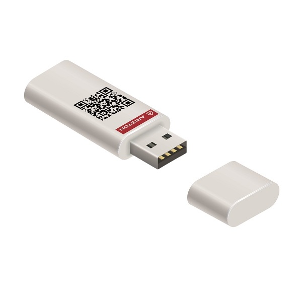 Modul Wi-Fi Ariston, pentru aparat aer conditionat, un control avansat si eficient al climatizarii, alb