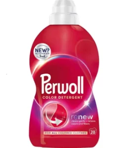 Detergent lichid Perwoll Color Renew, parfum discret si elegant, revitalizeaza si reimprospateaza culorile, 1 l, 20 spalari