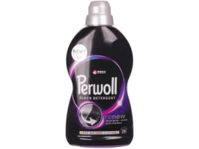 Detergent lichid Perwoll Black Renew, curatare delicata si eficienta, 1 l, 20 spalari