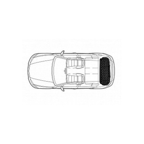 Covor portbagaj tavita compatibil Peugeot 308 SW III 2013-2022 Combi/ Break Cod: PB 7001 / PBA1