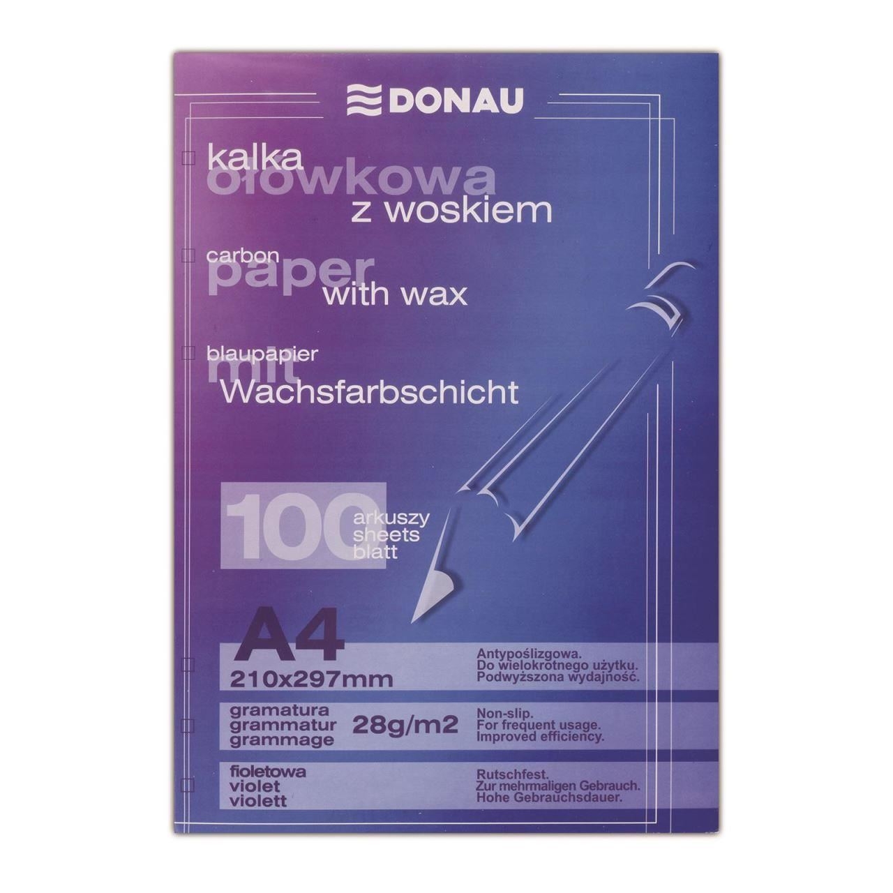 Indigo albastru, 100 coli/top, DONAU