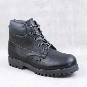 ​Bocanci captusiti , unisex , din piele naturala 2348-NEGRU100