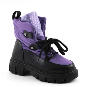 ​Cizme imblanite de zapada , cu platforma XH2306-PURPLE