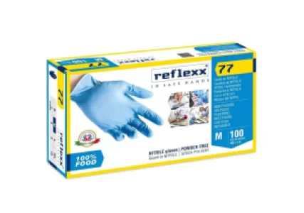 Manusi examinare nitril fara pudra Reflexx R77