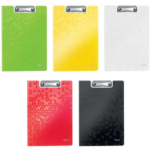 Clipboard dublu plastifiat cu buzunar, A4, LEITZ WOW