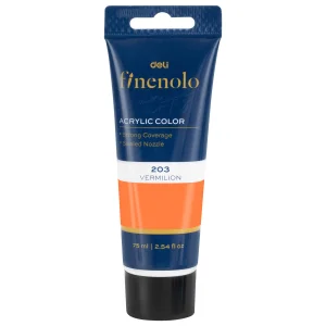 Culoare acrilica, 75 ml, DELI Finenolo