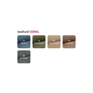 Fotoliu, textil gri-bej Taupe Coral, CHARLOT