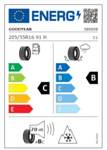 Anvelope Iarna 205/55R16 91H ULTRAGRIP PERFORMANCE 3 - GOODYEAR