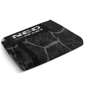 Plasa Protectie Interioara Trambulina Neo-Sport, 465 cm 15ft, 8 Stalpi, Polietilena Rezistenta, Inaltime 180 cm, Intrare Fermoar cu Cleme, Montaj Rapid, Accesoriu Trambulina Gradina, Negru
