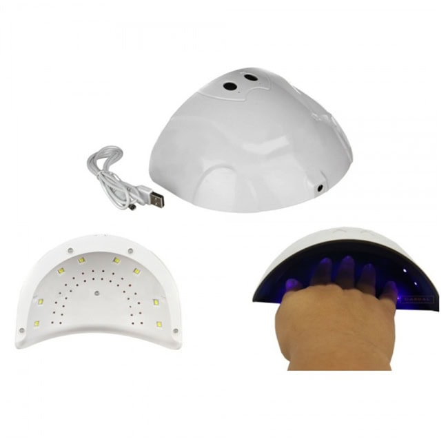 Lampa UVLED K2 pentru manichiura/pedichiura, 24W 6