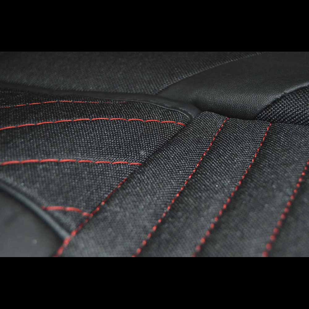 Set huse scaune auto universale, textil/piele ecologica, 7 piese 14