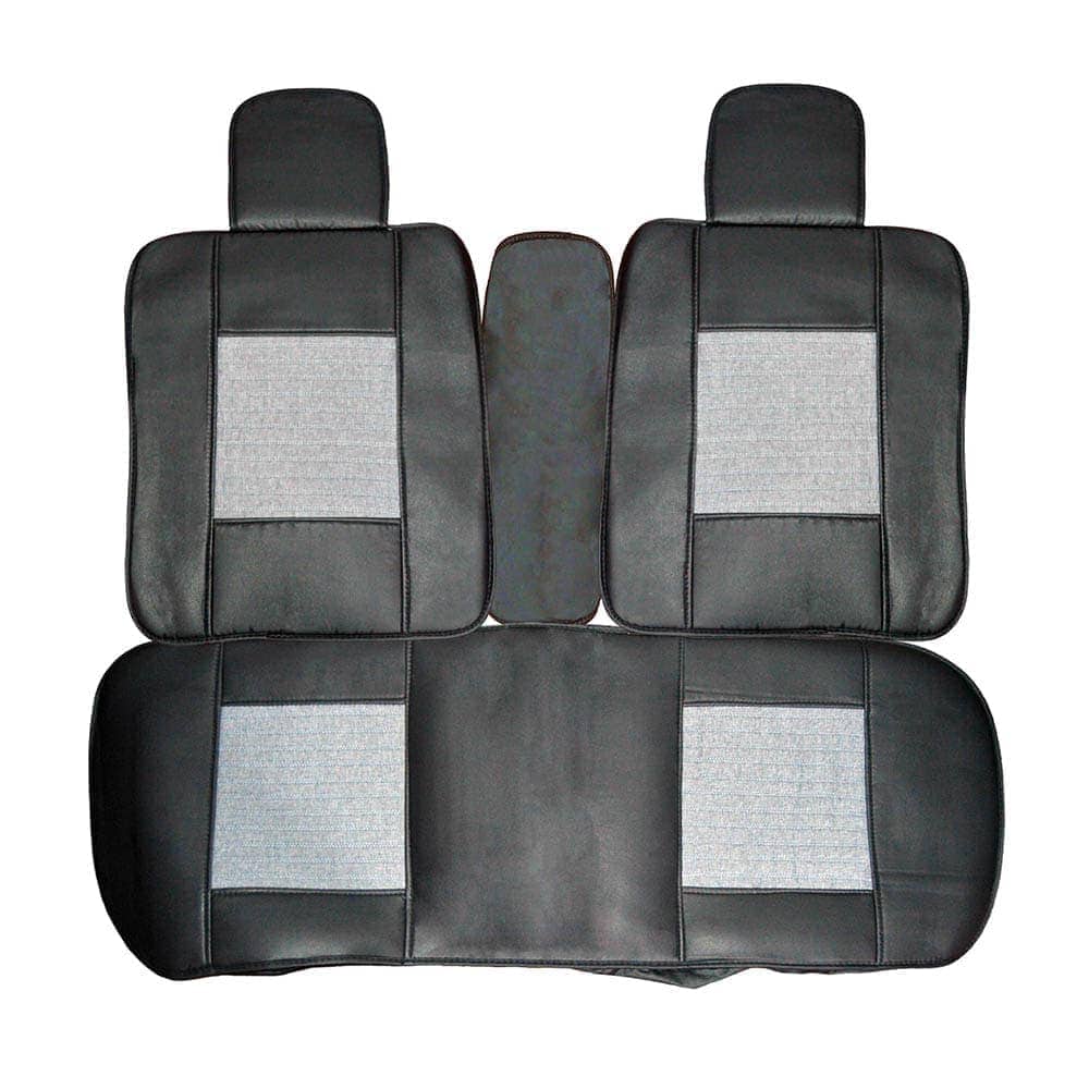Set huse scaune auto universale, textil/piele ecologica, 7 piese 15