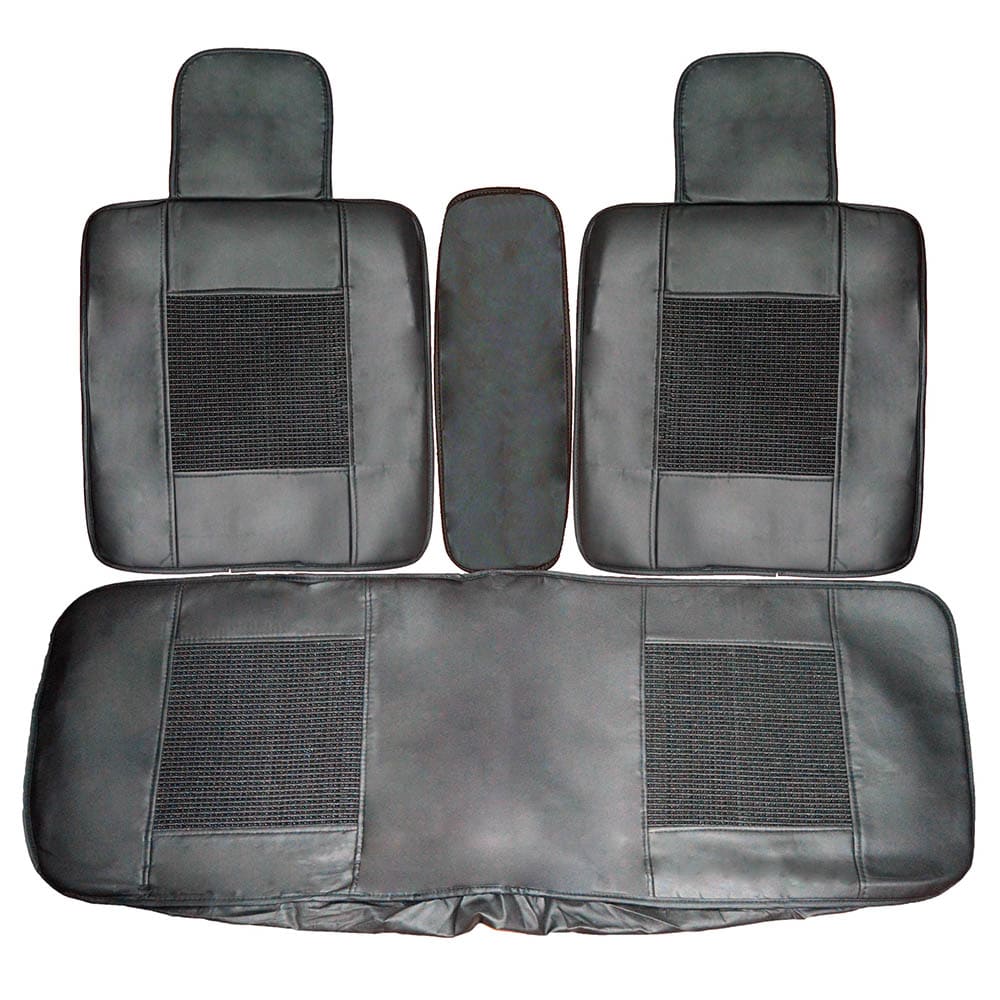 Huse scaune auto universale, textil/piele ecologica, 7 piese 15