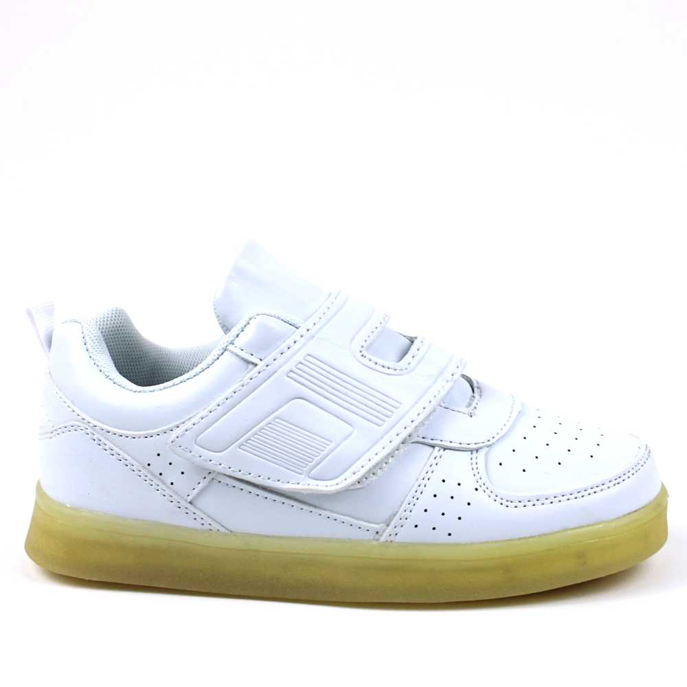 Pantofi sport de copii , comozi si practici LB-687-WHITE 3