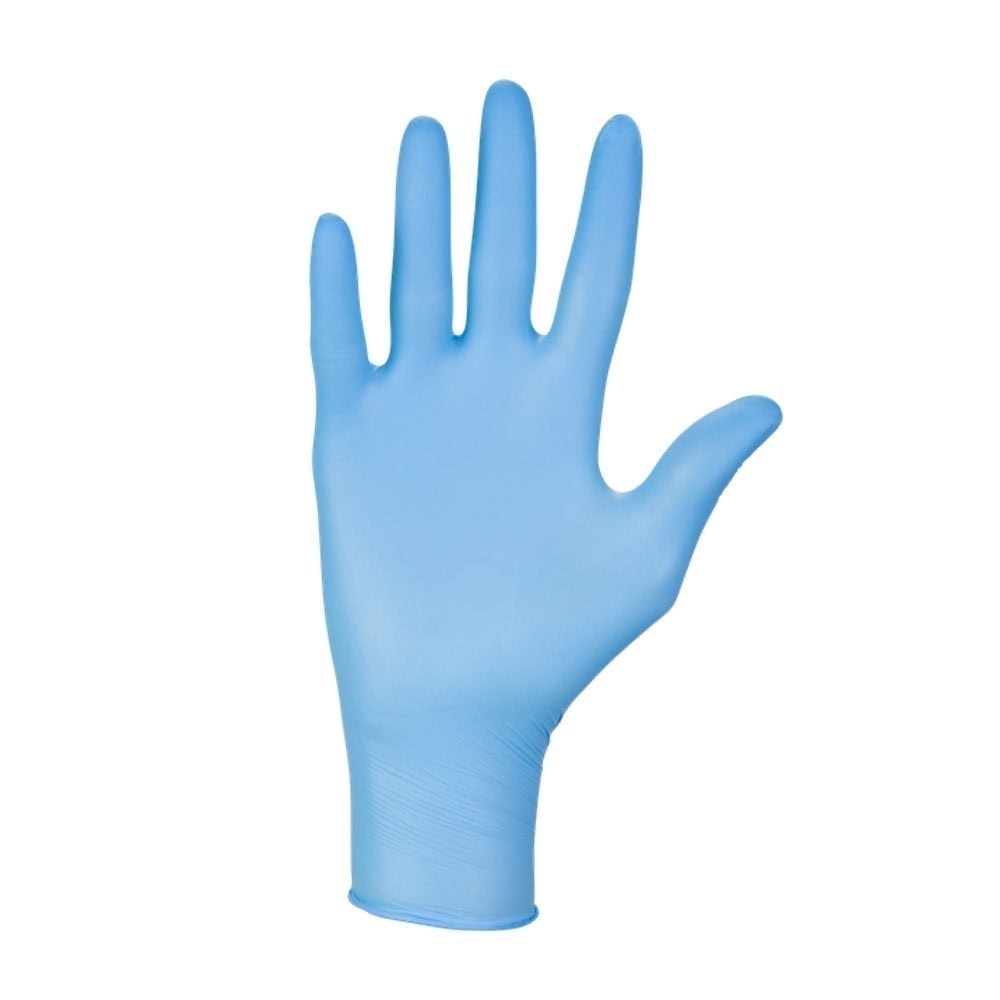 Manusi medicale Nitrylex classic blue a100 Mercator fara pudra 2