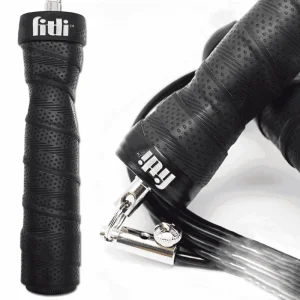 Coarda de sarit Crossfit cu rulmenti, 3m, Negru