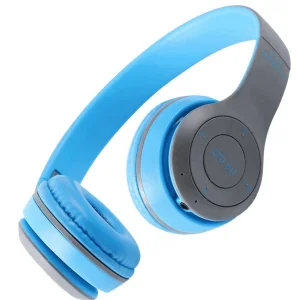 Casti wireless P47, microfon, slot SD, Bluetooth