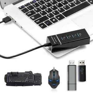 Hub 4 port USB 3.0, Q303, LED