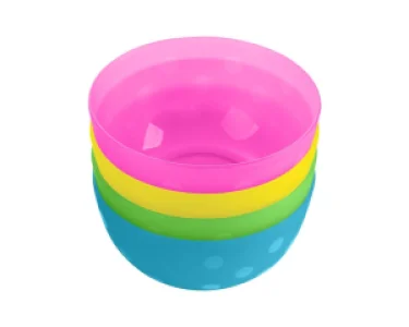 Set 4 boluri 300 ml, Rainbow, Kikka Boo
