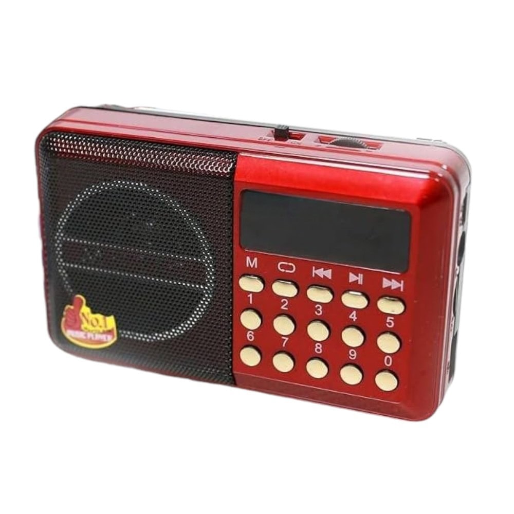 Radio FM portabil YG011, USB/TF/AUX, acumulator, diverse culori 4