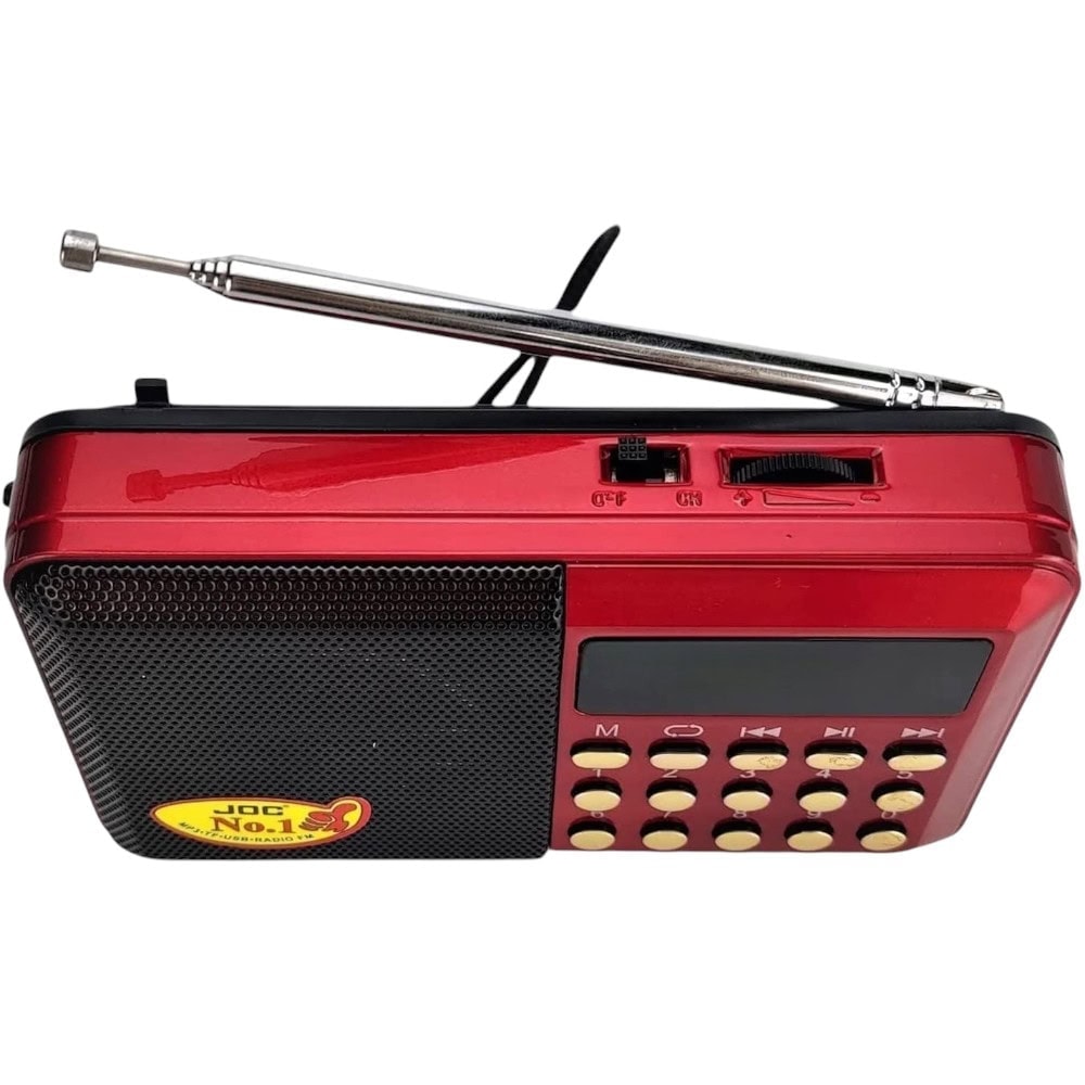 Radio FM portabil YG011, USB/TF/AUX, acumulator, diverse culori 6